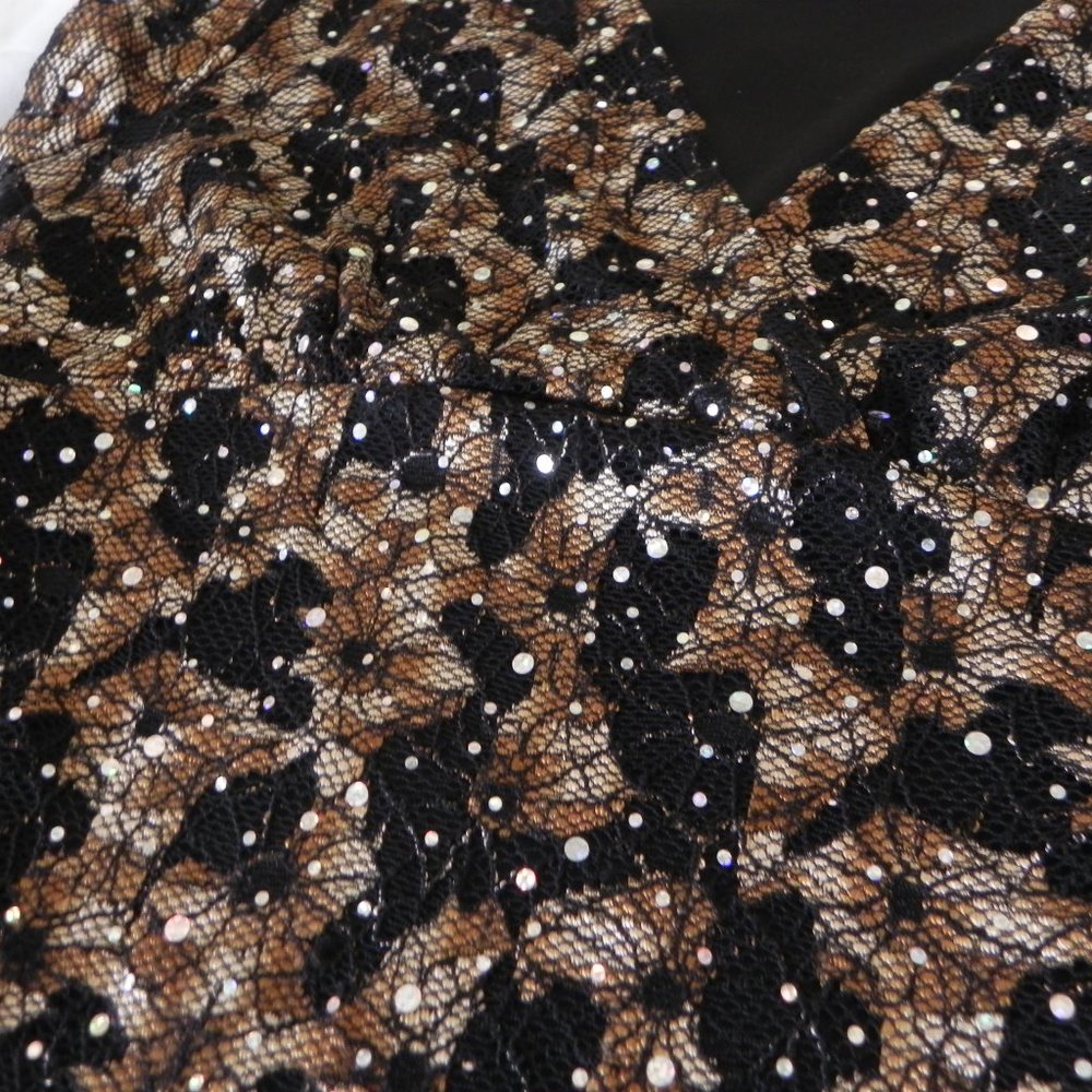 Wrapper sequin top - Picture 2 of 4